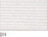 Swatch of Supreme Baby yarn in shade SY4 (white)