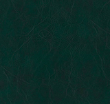 Square swatch rustic look vinyl in shade green (dark forest green)