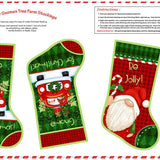 Timber Gnomies - 24x44" Panel - 100% Cotton