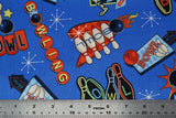 Rock 'N Bowl - 44/45" - 100% Cotton