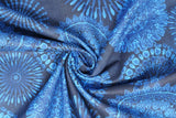 Indigo Splash - 44/45" - 100% Cotton