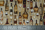 A Little Wine - 44/45" - 100% Cotton