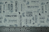 Wild Woods Lodge - 44/45" - 100% Cotton