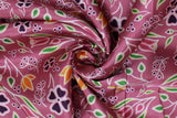 Renata Meconse Collection - 58" - Polyester Blend - Floral Satin