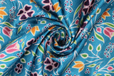 Renata Meconse Collection - 58" - Polyester Blend - Floral Satin