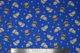 Sleepy Cats - 43/44" - 100% cotton flannel