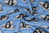 Arctic Animals - 43/44" - 100% cotton flannel