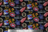 NHL Original Six - 42/43" - 100% cotton