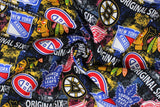 NHL Original Six - 42/43" - 100% cotton