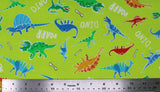 Glow O Saurus - 45" - 100% cotton