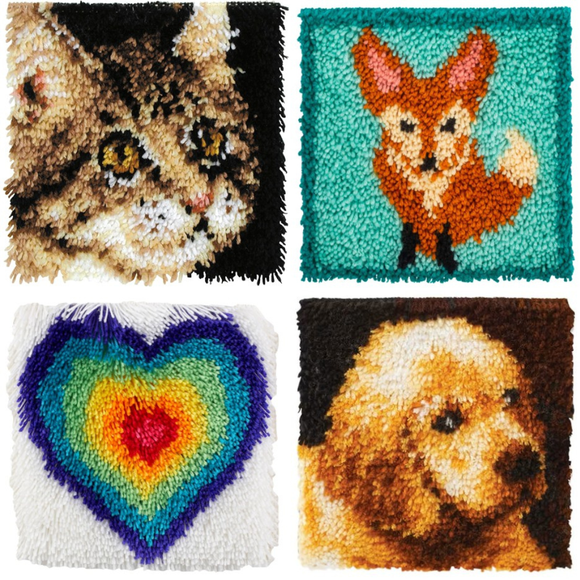 Rug Hooking Kit - 12 x 12 - Wonderart