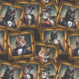 Cats - 44/45" - 100% cotton