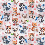 Cats - 44/45" - 100% cotton
