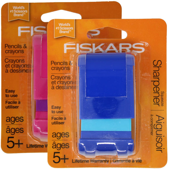 Squeeze Pencil Sharpener - Fiskars