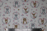 Girl Nursery Prints - 43" - 100% cotton flannel