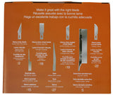 Heavy-Duty Easy Change Detail Knife Set - Fiskars