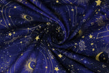 Zodiac Constellations - 43" - 100% cotton