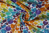 Watercolour Prints - 43" - 100% cotton flannel