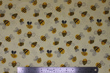 Bee Prints - 43" - 100% cotton flannel