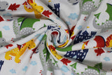 Dragons & Castles - 43" - 100% cotton flannel