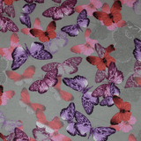 Orchid Butterfly - 43" - 100% cotton flannel