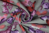 Orchid Butterfly - 43" - 100% cotton flannel