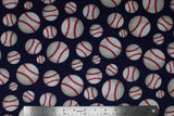 Sports Prints - 43" - 100% cotton flannel
