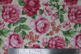 Double Face Quilted Prints - 43" - 100% cotton fabric with polyester batting