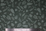 Leaves - 43" - 100% cotton flannel
