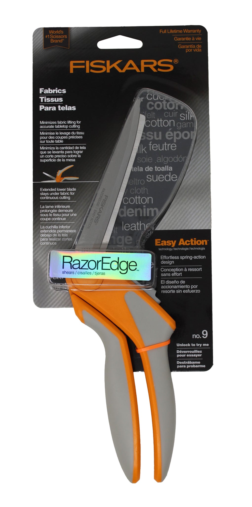 Fiskars Razor Edge Fabric Shears - 8 - The Online Drugstore ©