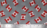 Canadian Flag Print - 45" - 100% cotton