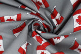 Canadian Flag Print - 45" - 100% cotton