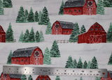 Country Cardinals - 44/45" - 100% Cotton