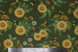 Bee Prints - 43" - 100% cotton flannel