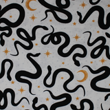 Celestial Snakes - 43" - 100% cotton flannel