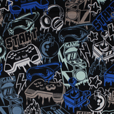 Graffeti Gaming - 43" - 100% cotton flannel