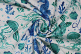 Watercolour Prints - 43" - 100% cotton flannel