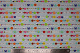 Smiley Face Friendship Bracelets - 43" - 100% cotton flannel