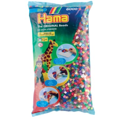 Bag of Beads - 6000 beads in 48 colours