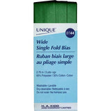 Wide Single Fold Bias - 25mm x 2.75m - Unique Brand