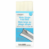 Wide Single Fold Bias - 25mm x 2.75m - Unique Brand