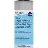 Wide Single Fold Bias - 25mm x 2.75m - Unique Brand