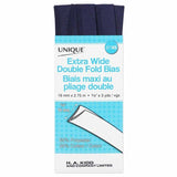 Extra Wide Double Fold Bias - 16mm x 2.75m - Unique Brand