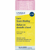 Lace Seam Binding 19mm x 2.75m - Unique Brand