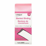 Satin-Weave Blanket Binding - 2" x 4.35m - Unique Brand