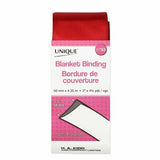 Satin-Weave Blanket Binding - 2" x 4.35m - Unique Brand