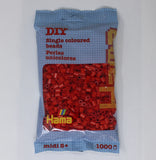 Solid Colour Perler Beads - 1000 Bead Bag