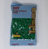 Solid Colour Perler Beads - 1000 Bead Bag