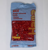 Solid Colour Perler Beads - 1000 Bead Bag