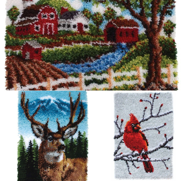 Rug Hooking Kit - 20 x 30 - Wonderart